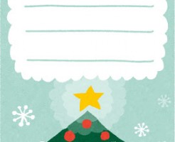 クリスマスカードが手作りで簡単